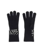 Sibila Wolmix Handschoenen met Decoraties Guess , Black , Dames