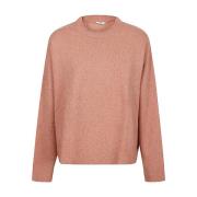 Klassiek Roze Crewneck Shirt Aspesi , Pink , Dames