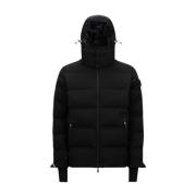 Capuchon Ski Donsjas Zwart Moncler , Black , Heren