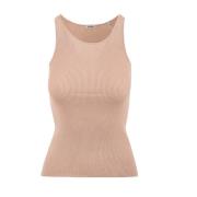 Mouwloze Top Aspesi , Pink , Dames