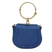 Pre-owned Leather handbags Chloé Pre-owned , Blue , Dames