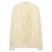 Gestreepte blouse voor een coole look Dorothee Schumacher , Yellow , D...