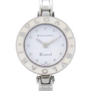 Pre-owned Metal watches Bvlgari Vintage , White , Dames