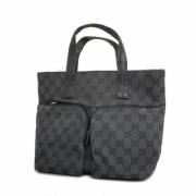 Pre-owned Canvas handbags Gucci Vintage , Black , Dames