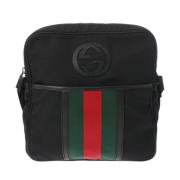 Pre-owned Canvas gucci-bags Gucci Vintage , Black , Unisex