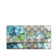 Pre-owned Canvas wallets Gucci Vintage , Multicolor , Dames