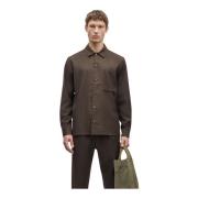 Scandinavische Overshirt Samsøe Samsøe , Brown , Heren