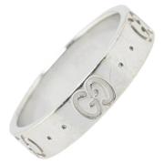 Pre-owned White Gold rings Gucci Vintage , White , Dames