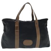 Pre-owned Leather totes Loewe Pre-owned , Black , Dames