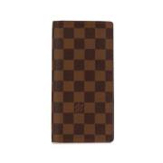 Pre-owned Leather wallets Louis Vuitton Vintage , Brown , Dames