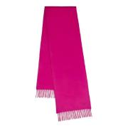 Massieve Merinowollen Sjaal in Roze Mulberry , Pink , Heren