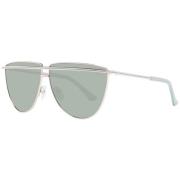 Roségoud Aviator Zonnebril Guess , Multicolor , Unisex