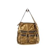 Pre-owned Leather shoulder-bags Chloé Pre-owned , Yellow , Dames