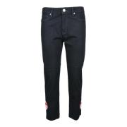 Stijlvolle Jeans met Katoenmix Love Moschino , Blue , Dames