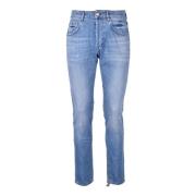 Klassieke denim jeans met stretchstof Don The Fuller , Blue , Heren