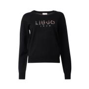 Stijlvolle Gebreide Kleding Liu Jo , Black , Dames