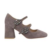 Schoenen met hakken en gespen Alma EN Pena , Gray , Dames