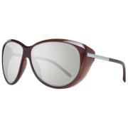 Bruine Dames Zonnebril Vlinder Stijl Porsche Design , Brown , Dames