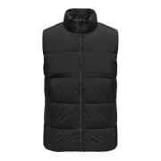 Gewatteerd vest voor mannen Only & Sons , Black , Heren