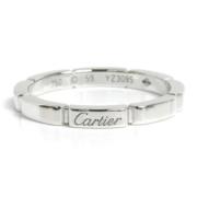 Pre-owned White Gold rings Cartier Vintage , Gray , Dames