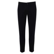 Blauwe Katoenen Slim Fit Broek Re-Hash , Blue , Heren