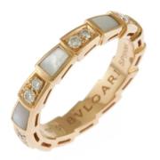 Pre-owned Rose Gold rings Bvlgari Vintage , Yellow , Dames