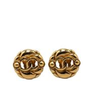 Pre-owned Yellow Gold chanel-jewelry Chanel Vintage , Yellow , Dames