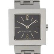 Pre-owned Metal watches Bvlgari Vintage , Black , Dames