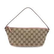 Pre-owned Canvas gucci-bags Gucci Vintage , Pink , Dames