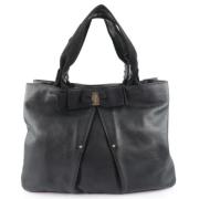 Pre-owned Leather handbags Salvatore Ferragamo Pre-owned , Black , Dam...