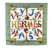 Pre-owned Silk scarves Hermès Vintage , Multicolor , Dames