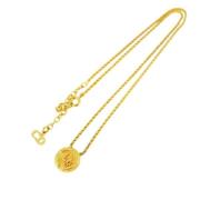 Pre-owned Metal dior-jewelry Dior Vintage , Yellow , Dames