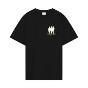 T-shirt United by Generations Black Filling Pieces , Black , Heren