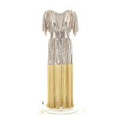 Maxi Jurk Paco Rabanne , Yellow , Dames