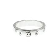 Pre-owned White Gold rings Cartier Vintage , Gray , Dames