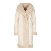 Lamsvachtjas voor vrouwen RRD , Beige , Dames