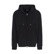 Zwarte Sweatshirt 6dzmlc zjnnz Armani Exchange , Black , Heren