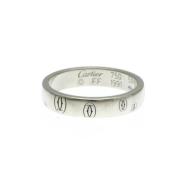 Pre-owned White Gold rings Cartier Vintage , Gray , Dames