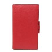 Pre-owned Leather home-office Hermès Vintage , Red , Unisex