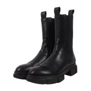 Zwarte Laarzen - Stijlvol Cph500 Model Copenhagen Shoes , Black , Dame...