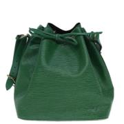 Pre-owned Leather louis-vuitton-bags Louis Vuitton Vintage , Green , D...