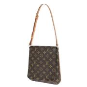 Pre-owned Canvas louis-vuitton-bags Louis Vuitton Vintage , Brown , Da...