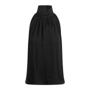 Hoge hals Mouwloze Memore Top Max Mara , Black , Dames