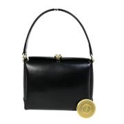 Pre-owned Leather gucci-bags Gucci Vintage , Black , Dames