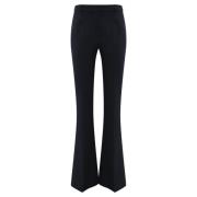 Blauwe Flared Broek Milano Design Liviana Conti , Blue , Dames