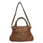 Pre-owned Leather handbags Chloé Pre-owned , Brown , Dames