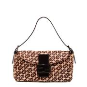 Pre-owned Fur shoulder-bags Fendi Vintage , Brown , Dames