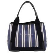 Pre-owned Canvas totes Balenciaga Vintage , Blue , Dames