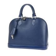 Pre-owned Leather louis-vuitton-bags Louis Vuitton Vintage , Blue , Da...