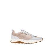 Beige Kane Runner Sneakers Hugo Boss , Beige , Heren